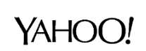 Yahoo logo black small