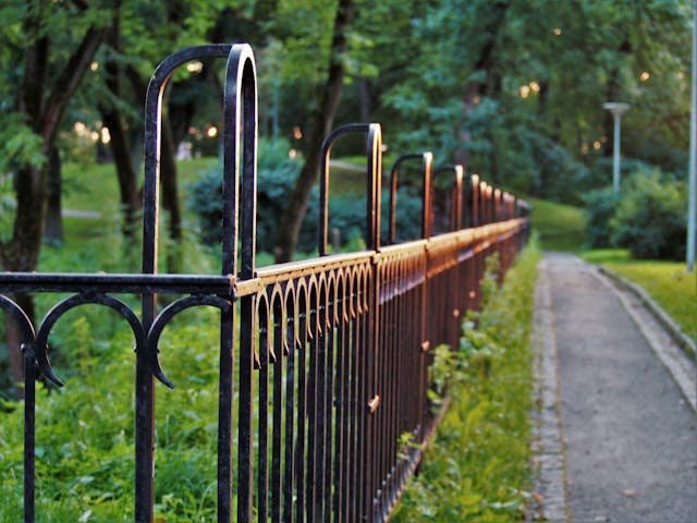 black-metal-fence